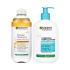 Set Mizellenwasser Garnier Skin Naturals Two-Phase Micellar Water All In One + Reinigungsgel Garnier Pure Active Hydrating Deep Cleanser