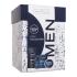 Nivea Men Deep Collection Geschenkset Gesichts-, Körper- und Handcreme Men Creme 75 ml + Rasierwasser Men Deep Comfort 100 ml + Antiperspirant Men Deep Darkwood 50 ml + Duschgel Men Deep Clean 250 ml