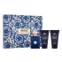 Versace Pour Homme Dylan Blue Geschenkset EDT 50 ml + Duschgel 50 ml + Aftershave Balsam 50 ml