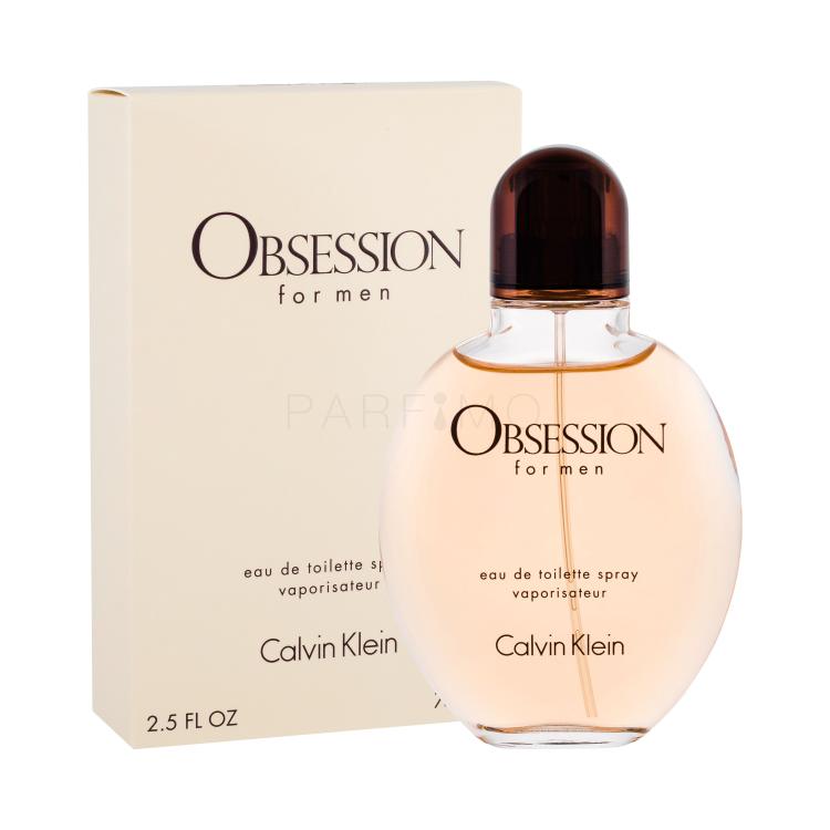 Calvin Klein Obsession For Men Eau de Toilette für Herren 75 ml