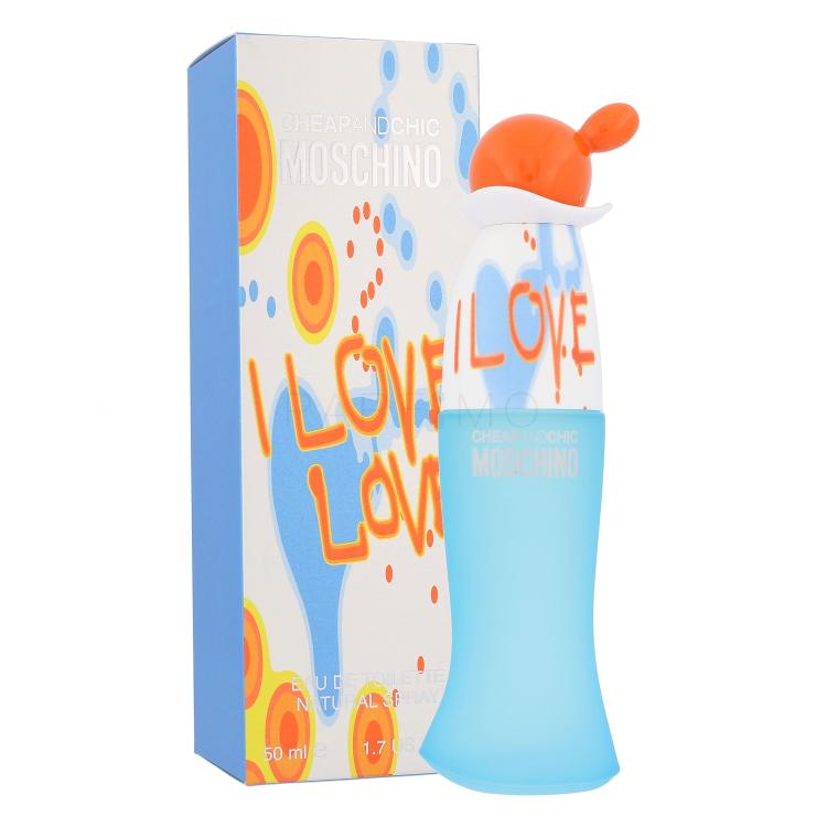 Moschino Cheap And Chic I Love Love Eau de Toilette für Frauen 50 ml