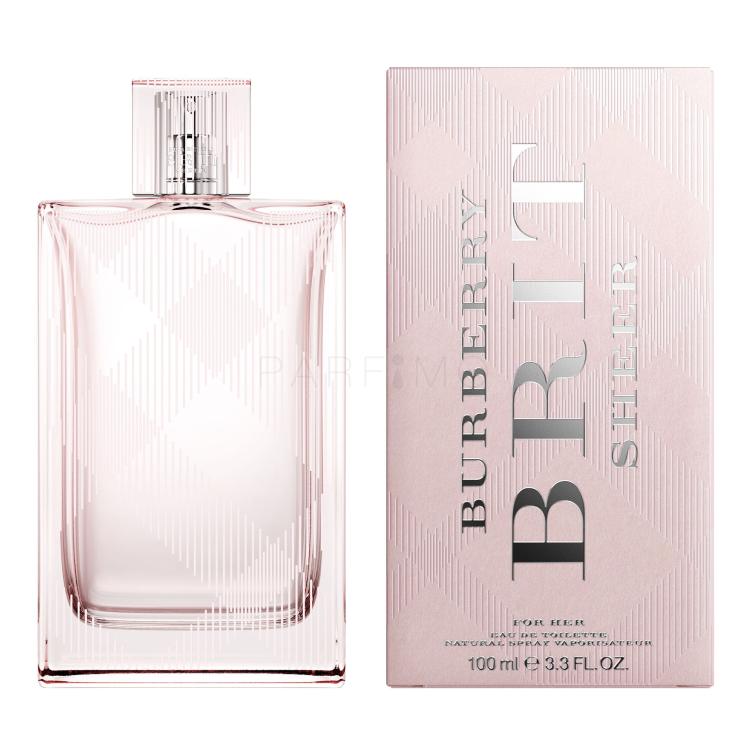 Burberry Brit for Her Sheer Eau de Toilette für Frauen 100 ml