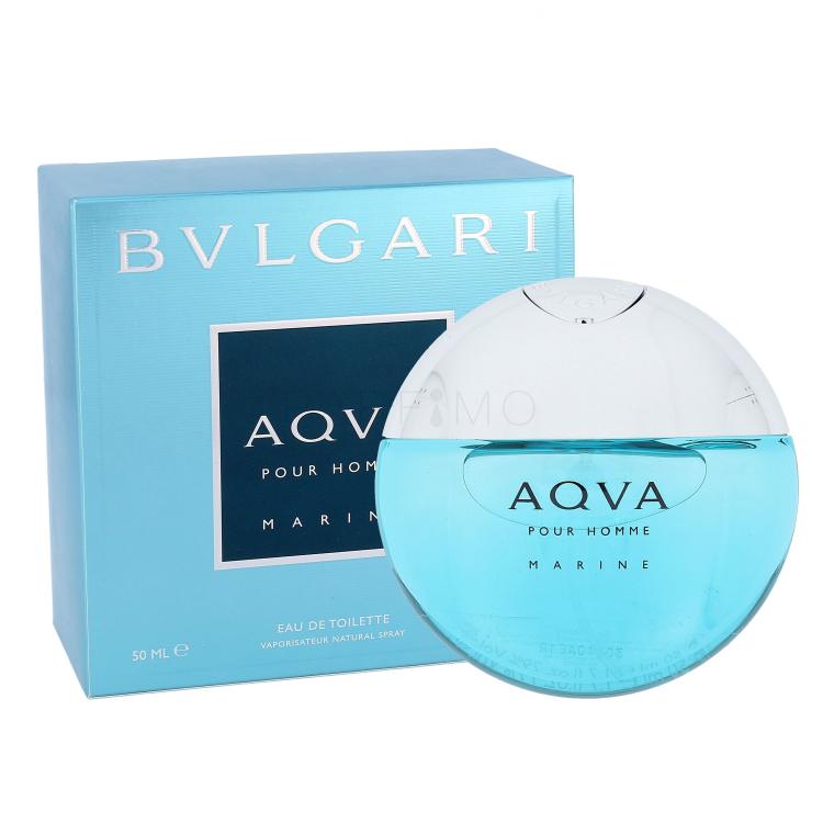 Bvlgari Aqva Pour Homme Marine Eau de Toilette für Herren 50 ml