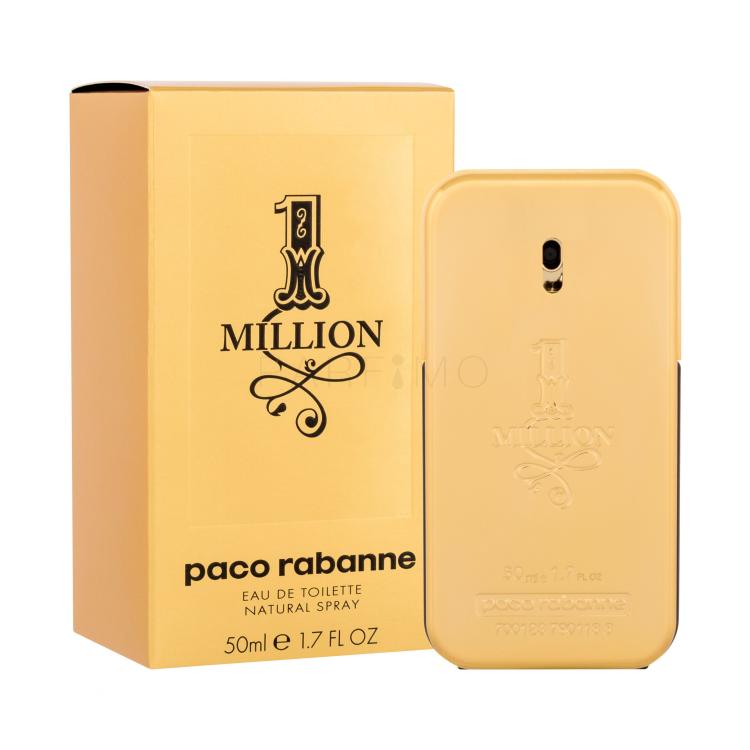 Paco Rabanne 1 Million Eau de Toilette für Herren 50 ml