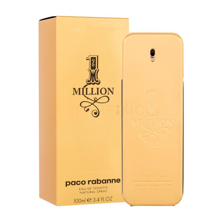 Paco Rabanne 1 Million Eau de Toilette für Herren 100 ml