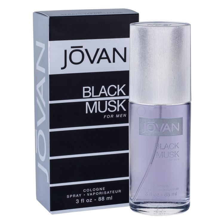 Jövan Musk Black Eau de Cologne für Herren 88 ml