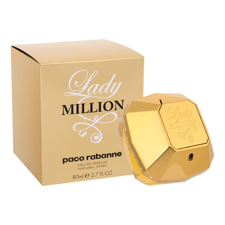 Paco Rabanne Lady Million Eau de Parfum für Frauen 80 ml