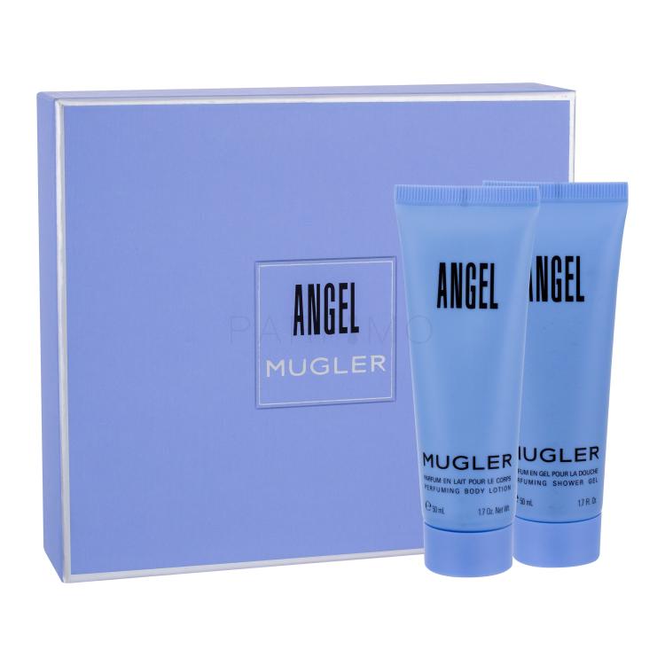 Mugler Angel Geschenkset Körpermilch 50ml + Duschgel 50ml