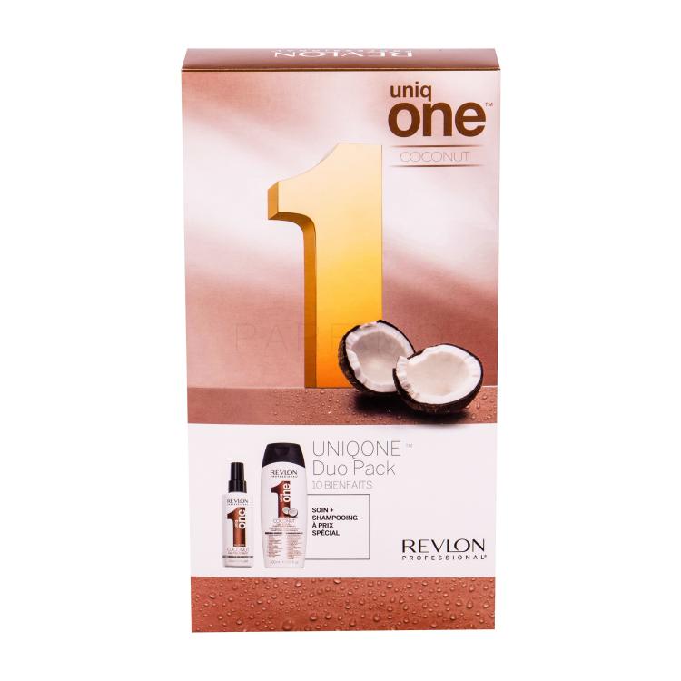 Revlon Professional Uniq One Coconut Geschenkset Haarmaske 150 ml + Shampoo 300 ml