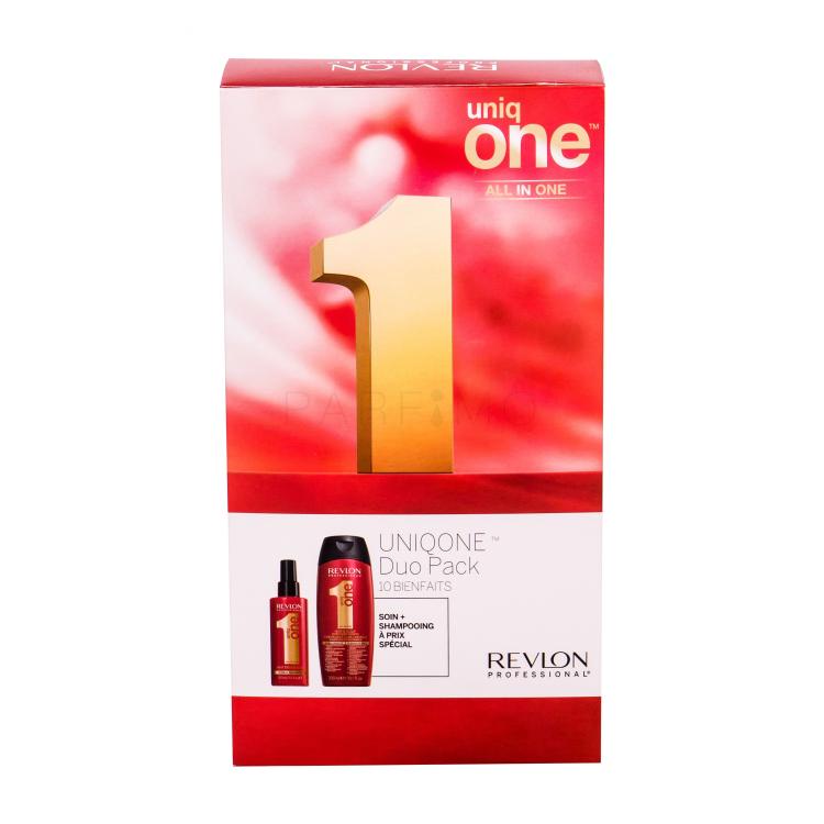 Revlon Professional Uniq One Geschenkset Haarmaske ohne Ausspülen 150 ml + Shampoo 300 ml