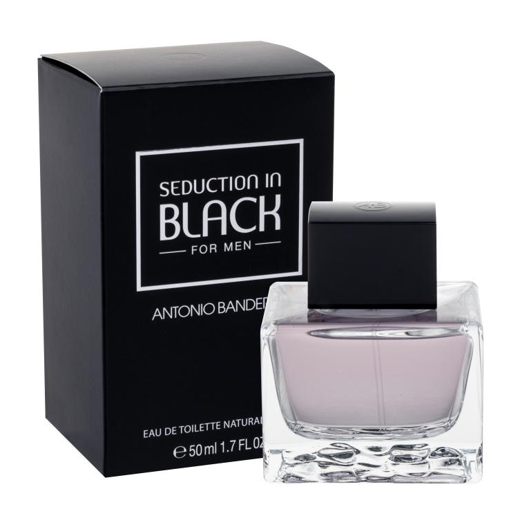 Banderas Seduction in Black Eau de Toilette für Herren 50 ml