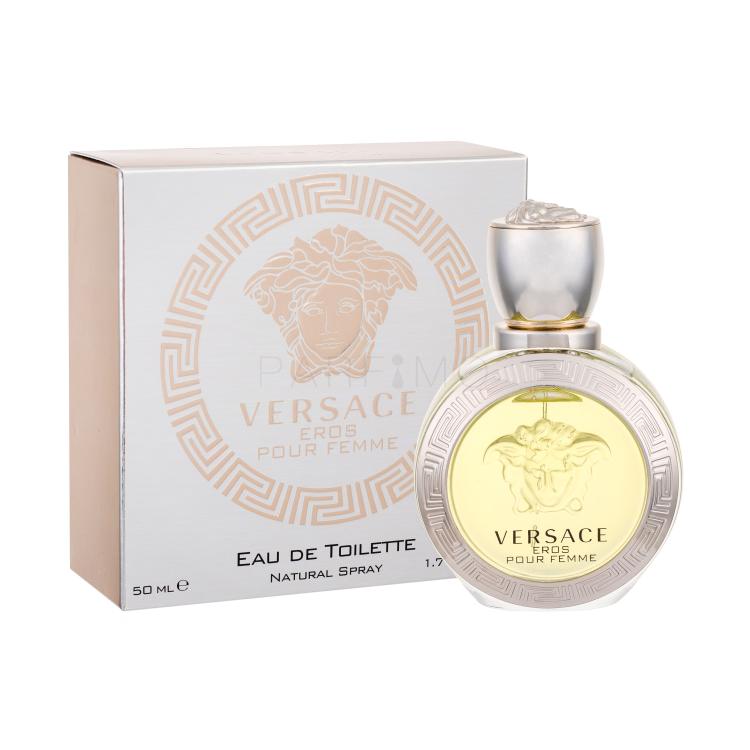 Versace Eros Pour Femme Eau de Toilette für Frauen 50 ml