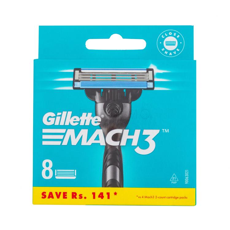 Gillette Mach3 Ersatzklinge für Herren 8 St.