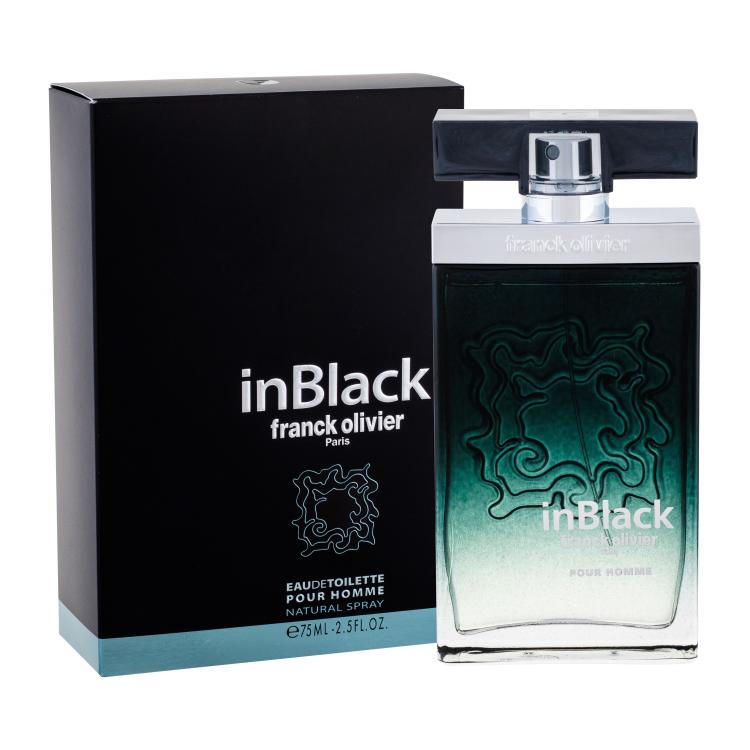 Franck Olivier In Black Eau de Toilette für Herren 75 ml