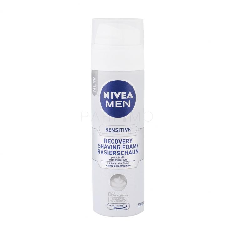 Nivea Men Sensitive Recovery Rasierschaum für Herren 200 ml