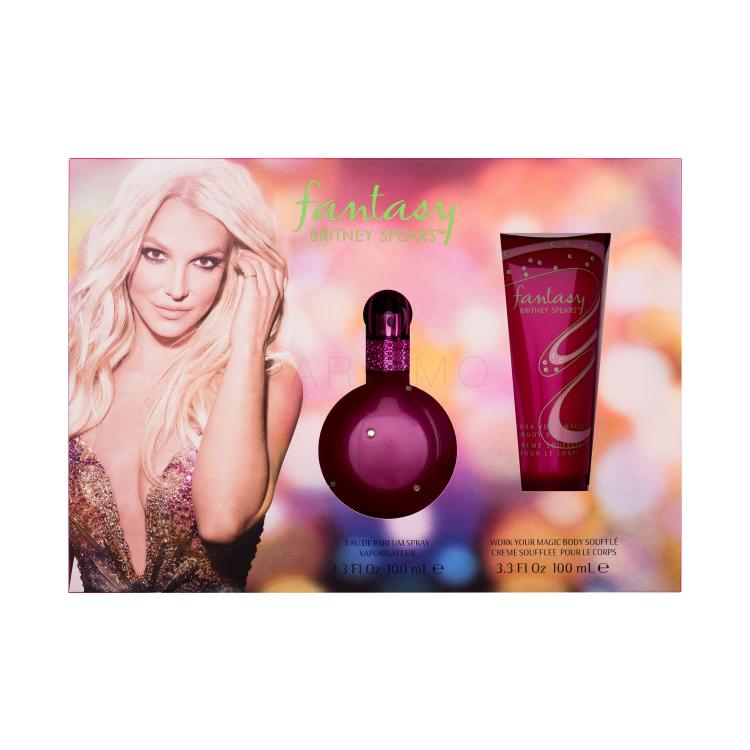 Britney Spears Fantasy Geschenkset Edp 100 ml + Körpercreme 100 ml