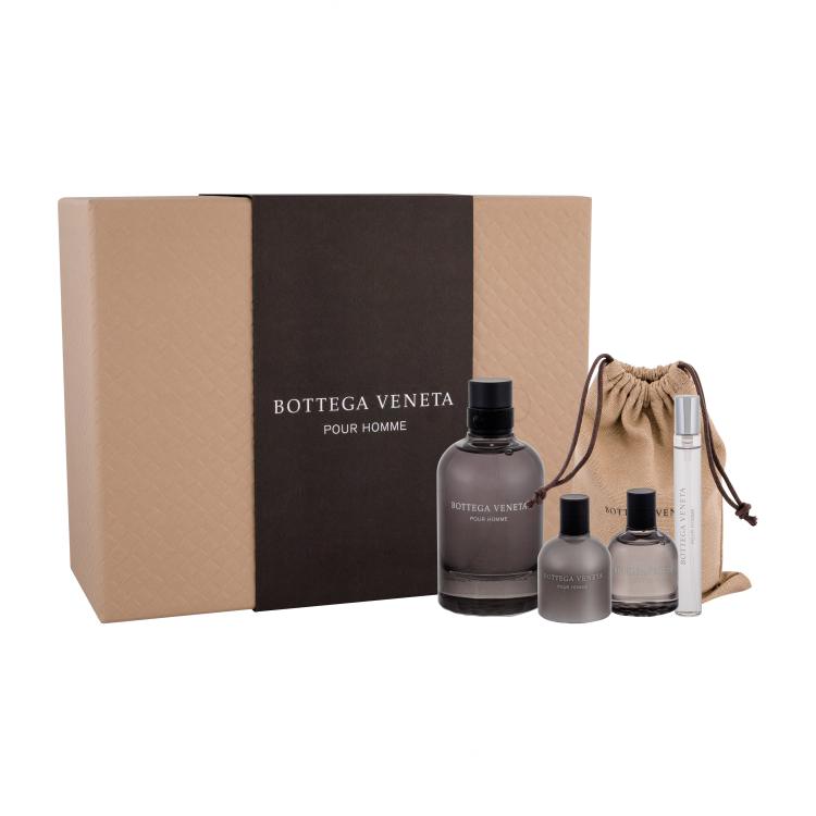 Bottega Veneta Bottega Veneta Pour Homme Geschenkset Edt 90 ml + After Shave Balsam 30 ml + Edt 10 ml + Duschgel 30 ml