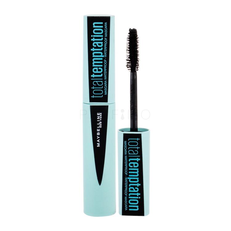 Maybelline Total Temptation Waterproof Mascara für Frauen 9,4 ml Farbton  Black