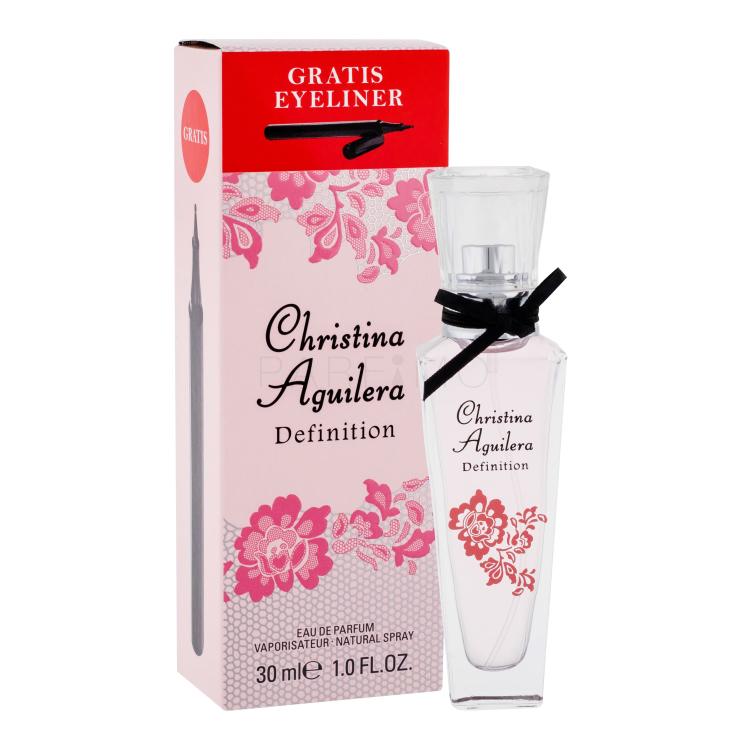 Christina Aguilera Definition Geschenkset Edp 30 ml + Eyeliner 1 ml