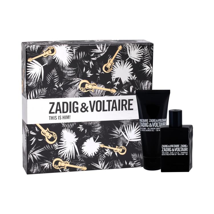 Zadig &amp; Voltaire This is Him! Geschenkset Edt 50 ml + Duschgel 100 ml