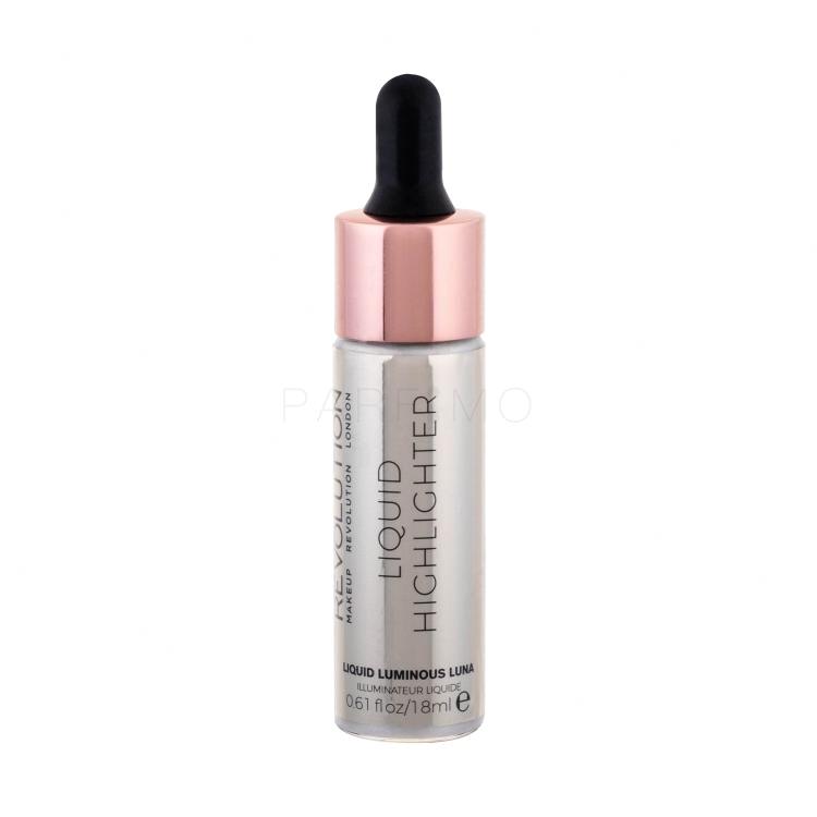 Makeup Revolution London Liquid Highlighter Highlighter für Frauen 18 ml Farbton  Luminous Luna