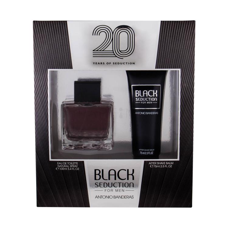 Banderas Seduction in Black Geschenkset Edt 100 ml + After Shave Balsam 75 ml