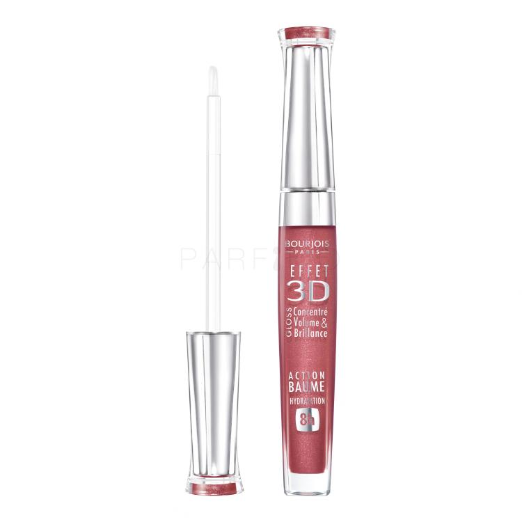 BOURJOIS Paris 3D Effet Lipgloss für Frauen 5,7 ml Farbton  03 Brown Pink