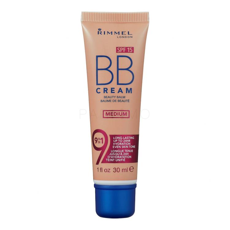 Rimmel London BB Cream 9in1 SPF15 BB Creme für Frauen 30 ml Farbton  Medium