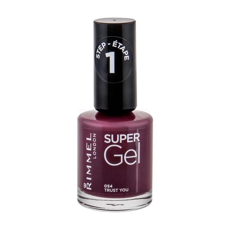 Rimmel London Super Gel STEP1 Nagellack für Frauen 12 ml Farbton  054 Trust You