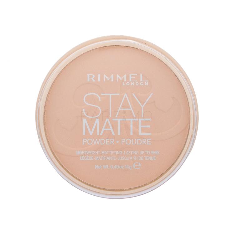 Rimmel London Stay Matte Puder für Frauen 14 g Farbton  008 Cashmere