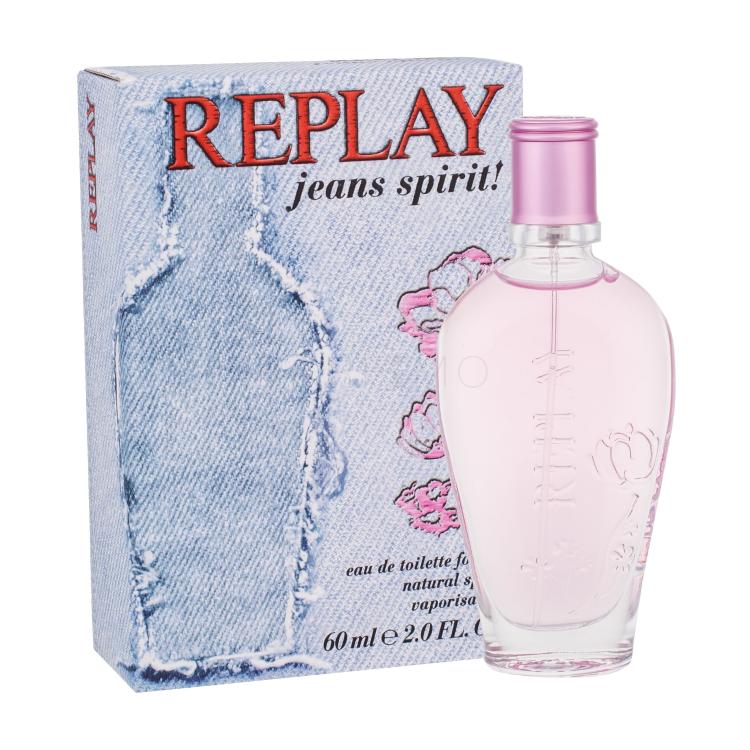 Replay Jeans Spirit! For Her Eau de Toilette für Frauen 60 ml