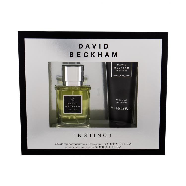 David Beckham Instinct Geschenkset Edt 30 ml + Duschgel 75 ml