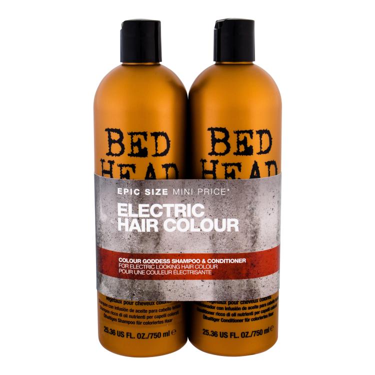 Tigi Bed Head Colour Goddess Geschenkset 750ml Bed Head Colour Goddess Shampoo + 750ml Bed Head Colour Goddess Conditioner