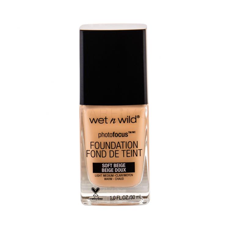 Wet n Wild Photo Focus Foundation für Frauen 30 ml Farbton  Soft Beige