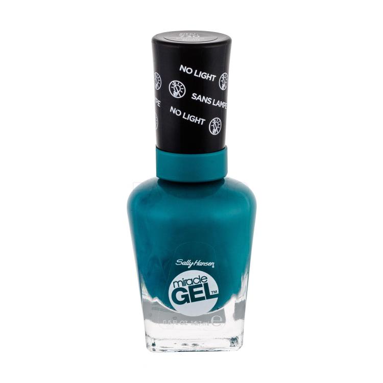 Sally Hansen Miracle Gel Nagellack für Frauen 14,7 ml Farbton  730 Fish-teal Braid