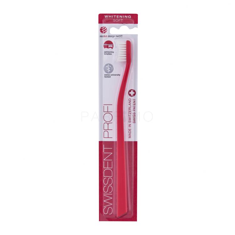 Swissdent Profi Whitening Soft Zahnbürste 1 St. Farbton  Red