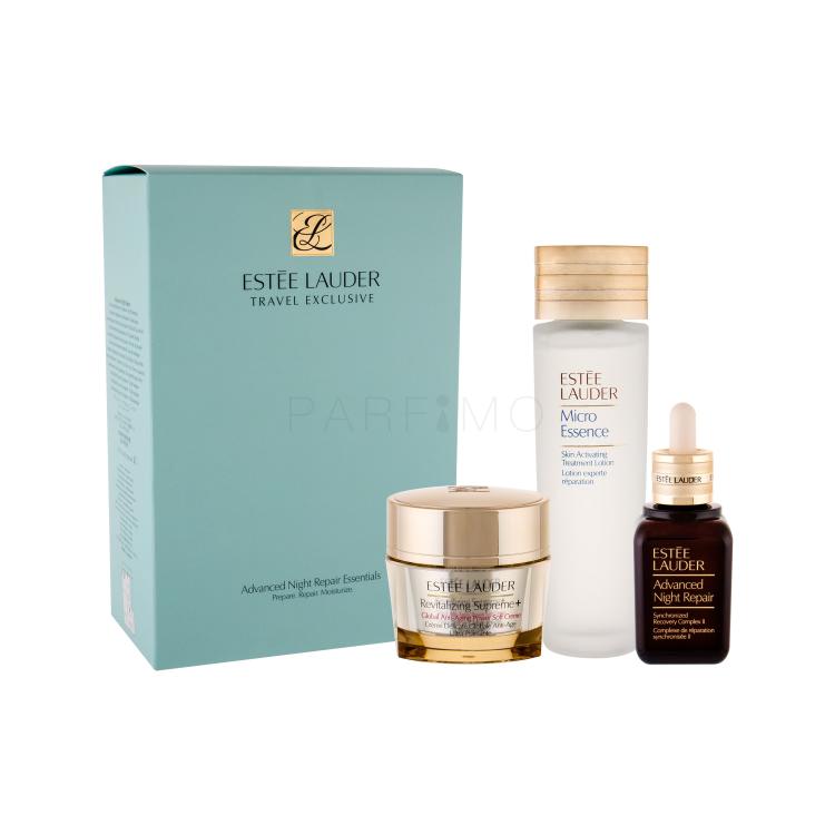 Estée Lauder Advanced Night Repair Synchronized Recovery Complex II Geschenkset Gesichtsserum 50 ml + Tagesgesichtspflege Revitalizing Supreme + Power Soft 75 ml + Aktivierendes Gesichtswasser Micro Essence 150 ml