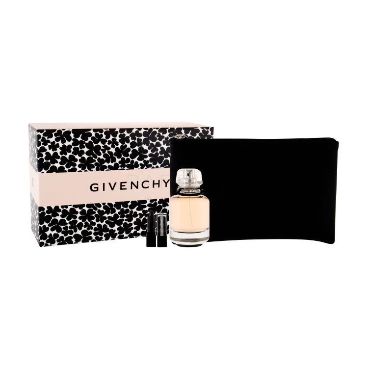 Givenchy L&#039;Interdit Geschenkset Edp 50 ml + Lippenstift Rouge Interdit Vinyl 16 Noir 1,3 g