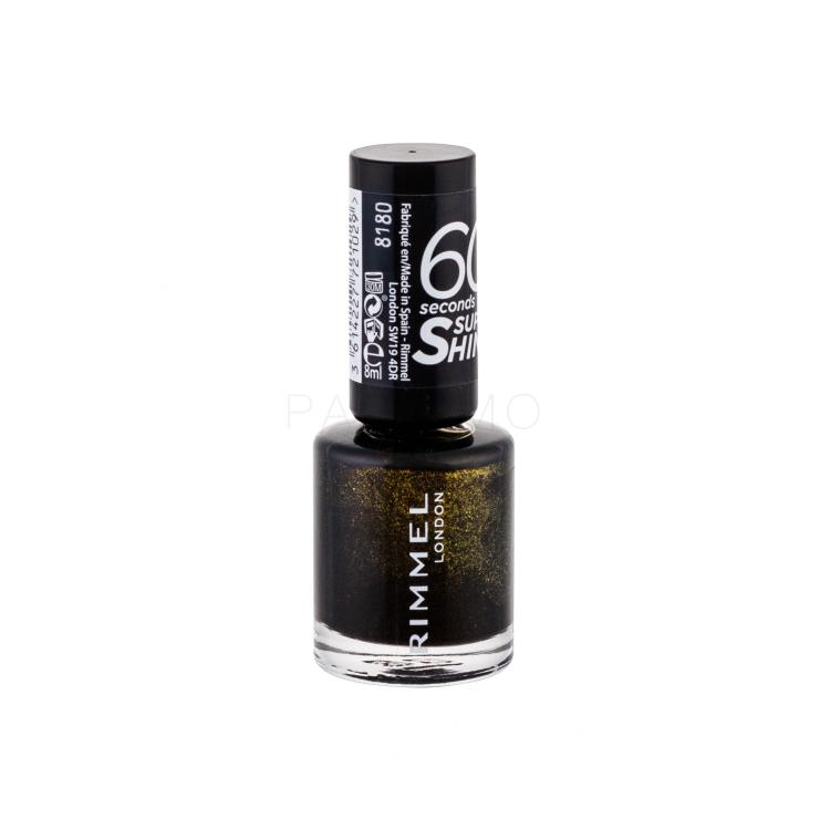 Rimmel London 60 Seconds Super Shine Nagellack für Frauen 8 ml Farbton  832 On Fleek!