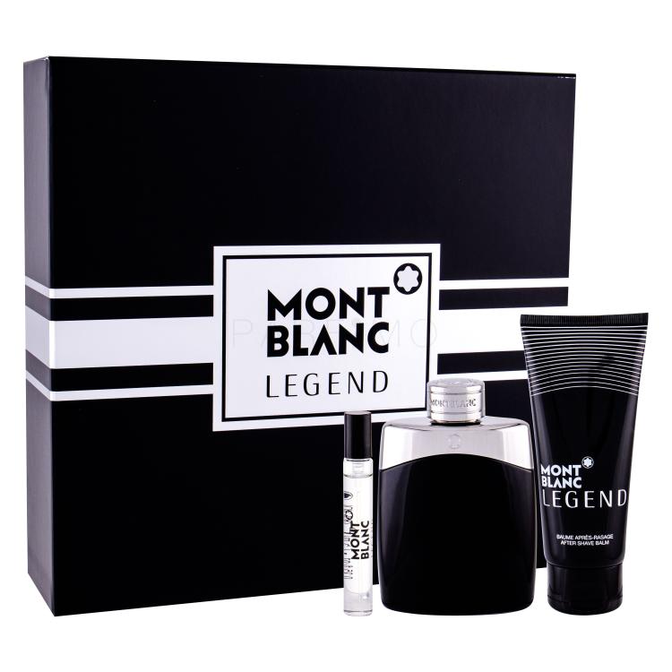 Montblanc Legend Geschenkset Edt 100 ml + After Shave Balsam 100 ml + Edt 7,5 ml