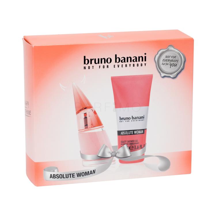 Bruno Banani Absolute Woman Geschenkset Edt 20 ml + Duschgel 50 ml