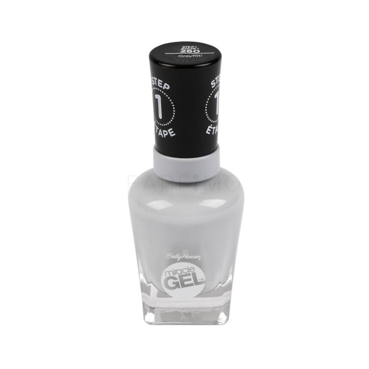 Sally Hansen Miracle Gel Nagellack für Frauen 14,7 ml Farbton  260 Greyfitti