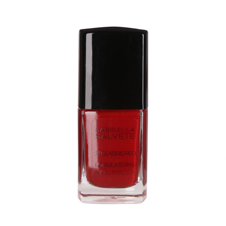 Gabriella Salvete Longlasting Enamel Nagellack für Frauen 11 ml Farbton  24 Classic Red