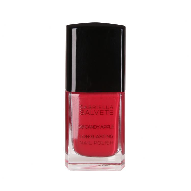 Gabriella Salvete Longlasting Enamel Nagellack für Frauen 11 ml Farbton  28 Candy Apple