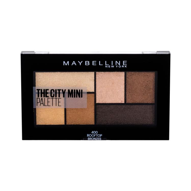 Maybelline The City Mini Lidschatten für Frauen 6 g Farbton  400 Rooftop Bronzes