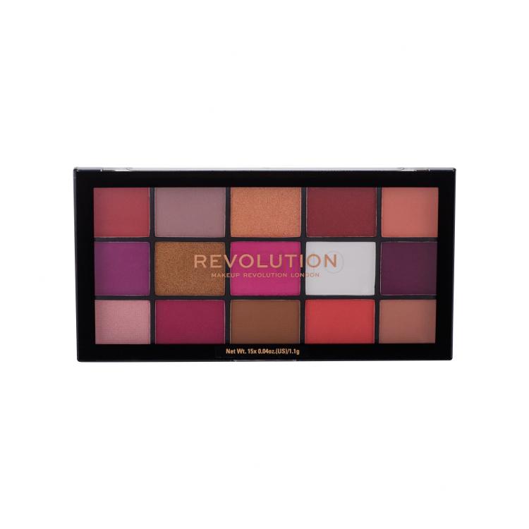 Makeup Revolution London Re-loaded Lidschatten für Frauen 16,5 g Farbton  Red Alert