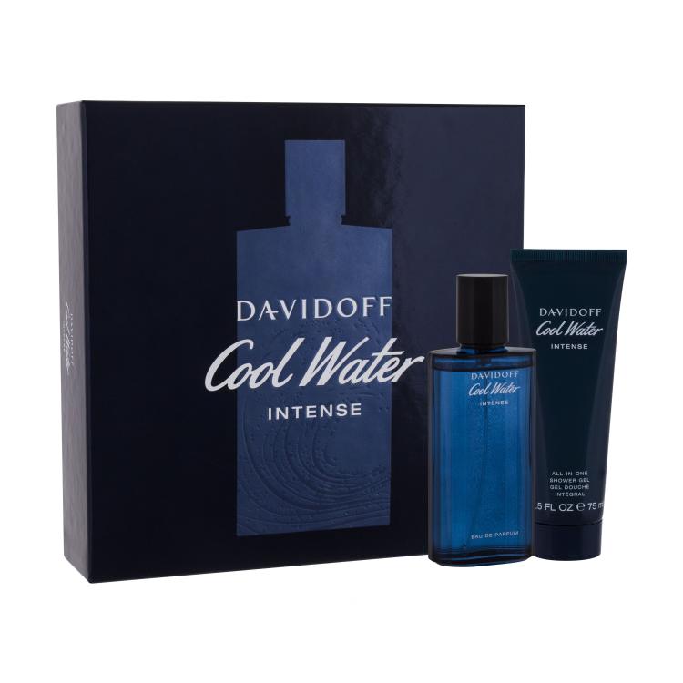 Davidoff Cool Water Intense Geschenkset Edp 75 ml + Duschgel 75 ml