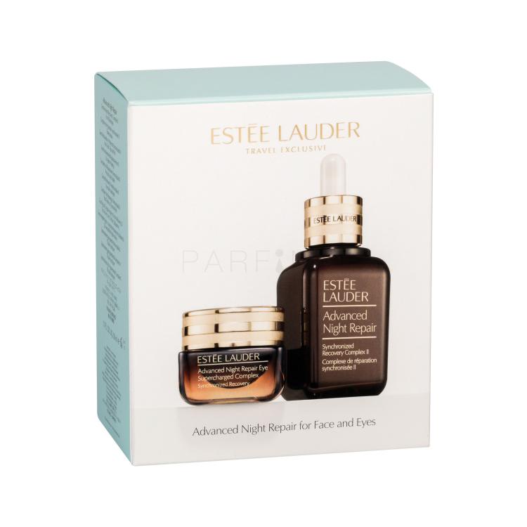 Estée Lauder Advanced Night Repair Synchronized Recovery Complex II Geschenkset Regenerierende Nachtpflege 50 ml + Augenpflege Eye Supercharged Complex 15 ml