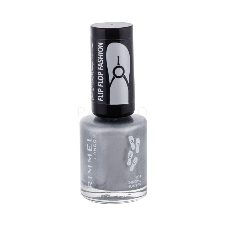 Rimmel London 60 Seconds Flip Flop Nagellack für Frauen 8 ml Farbton  814 Chrome Hunter