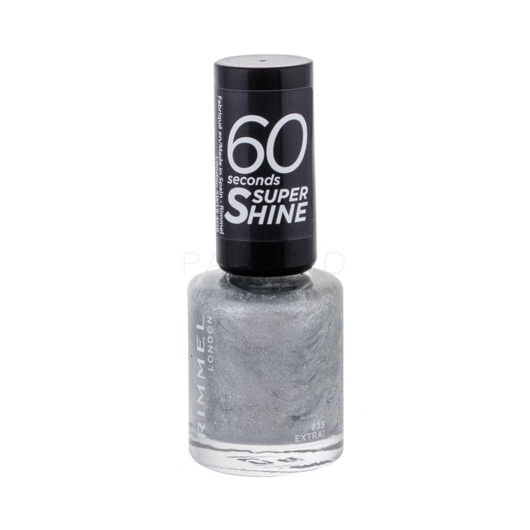 Rimmel London 60 Seconds Super Shine Nagellack für Frauen 8 ml Farbton  833 Extra!